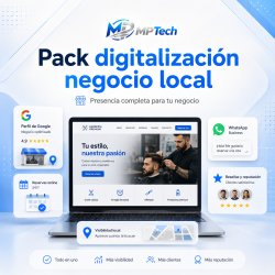 Pack digitalización negocio local | MPTech Solutions