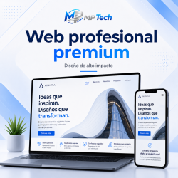 Web profesional premium | MPTech Solutions